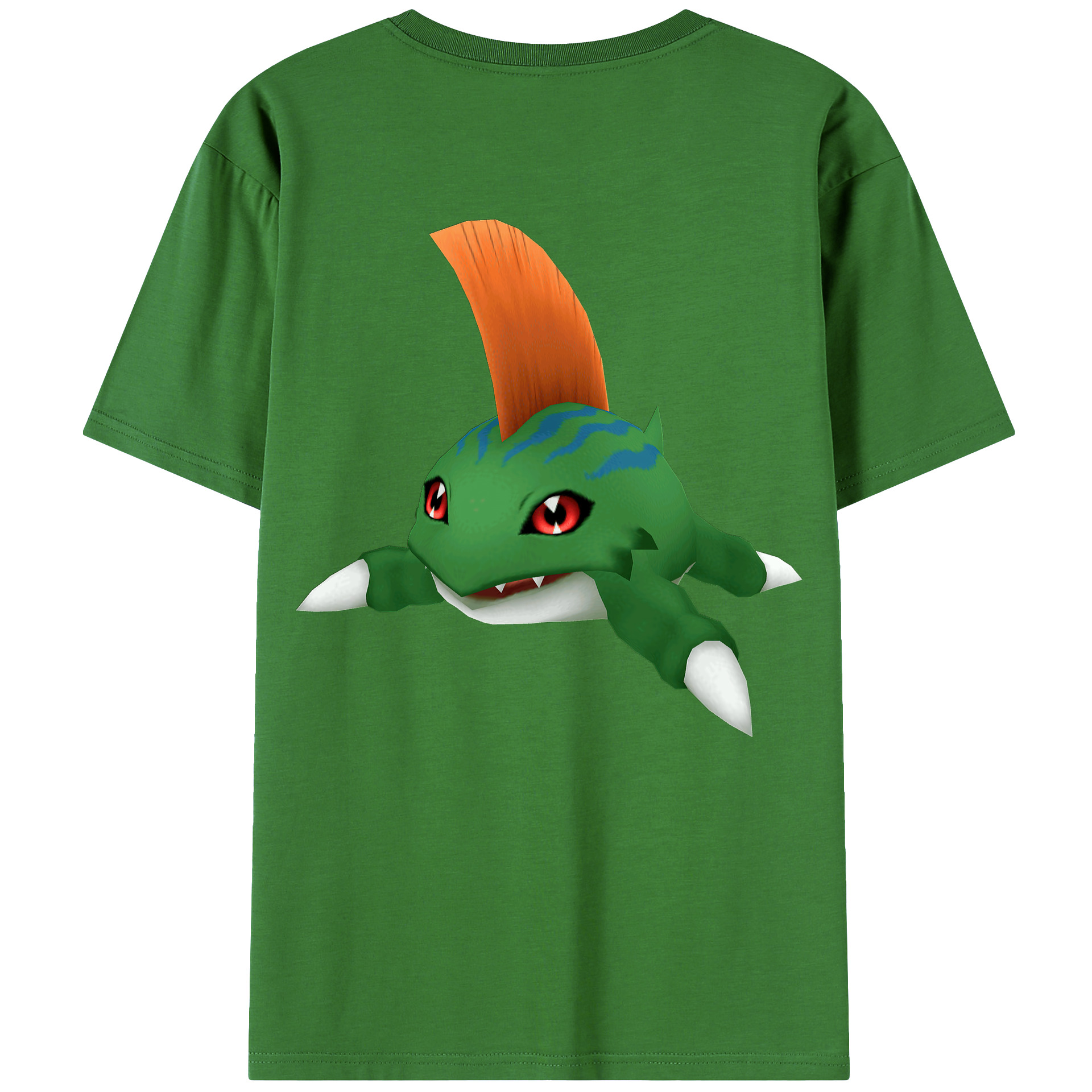 （画像用） Digimon デジタルモンスター/デジモン レディース半袖Tシャツ(バックプリント)